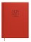 Darbo knyga KANCLERIS DAY 2023 m. 140x190 mm, raudona