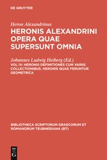 Opera Quae Supersunt Omnia, Vol. IV