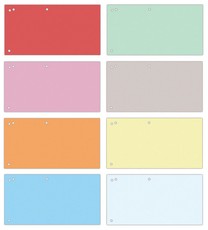 Kartoniniai skirtukai (100vnt.) mix