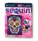 KITFIX DIY „Sequin Art Teen“ rinkinys „Kaukolė“