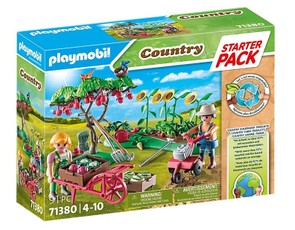 Playmobil Country Starter Pack 71380 – Daržovių daržas (rinkinys su figūrėlėmis)