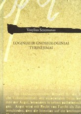 Loginiai ir gnoseologiniai tyrinėjimai