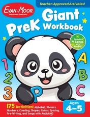 Giant Prek Workbook, Age 4 - 5