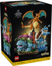 Bricks Ninjago 72153 — Venusaur, Charizard ir Blastoise