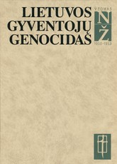 Lietuvos gyventojų genocidas. Genocide of Lithuanian people T. 5, 1950–1953 N–Ž