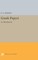 Greek Papyri