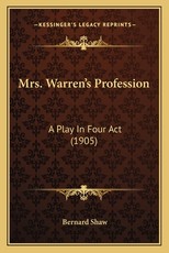 Mrs. Warren's Profession