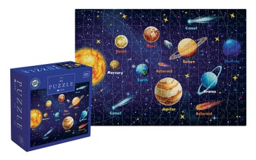 Dėlionė „Interdruk. Kids 6: Solar System“, 250 detalių