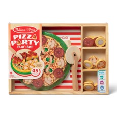 Žaidimas MELISSA & DOUG „Medinė pjaustoma pica“