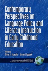 Contemporary Perspectives on Language Policy and Literacy Instruction in Early Childhood Education (Hc)