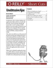Unobtrusive Ajax