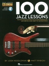 100 Jazz Lessons Bass Lesson Goldmine Series Book/Online Audio