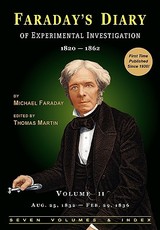 Faraday's Diary of Experimental Investigation - 2nd Edition, Vol. 2