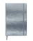 Knygutė INGOT 125x195mm 80l lang., sidabrinė