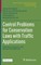 Control Problems for Conservation Laws with Traffic Applications