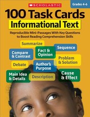 100 Task Cards: Informational Text