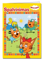 Išdykėliai kačiukai: spalvinimo knygelė