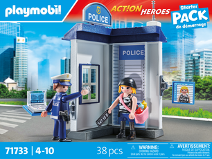 PLAYMOBIL pradinis paketas Policijos kambarys