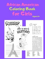 African American Coloring Book for Girls