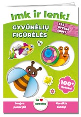 Gyvūnėlių figūrėlės. Imk ir lenk!