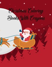 Christmas Coloring Books With Crayons