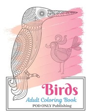 Birds Adult Coloring Book