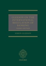 Gleeson on the International Regulation of Banking