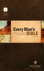 NLT Every Man's Bible, Filament Enabled (Hardcover, Red Letter)