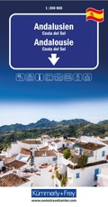 Kümmerly+Frey Regional-Strassenkarte Andalusien 1:200.000