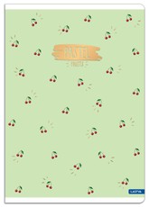 Sąsiuvinis A5 52lap 80g lang PASTEL FRUITS