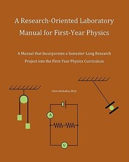 A Research-Oriented Laboratory Manual For First-Year Physics