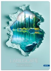 Knyga A5 96lap. 70g LANDSCAPE linija
