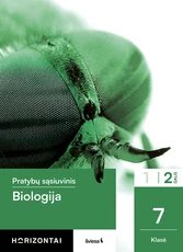 Biologija. Pratybų sąsiuvinis 7 klasei, 2 dalis, serija Horizontai