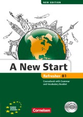 A New Start B1: Refresher. Kursbuch mit Audio CD, Grammatik- und Vokabelheft