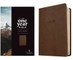 NLT the One Year Bible for Men (Leatherlike, Rustic Brown Mountain)