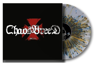Vinilinė plokštelė LP CHAOSBREED „Brutal“ (Indie Crystal Exclusive Splatter Vinyl) (LP)