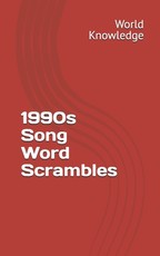 1990s Song Word Scrambles