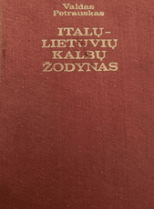 Italų-lietuvių kalbų žodynas (1983)