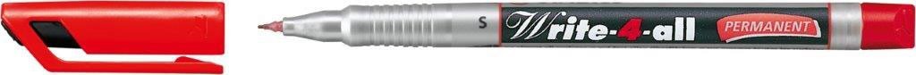 Žymeklis permanentinis Write-4-all S raudonas
