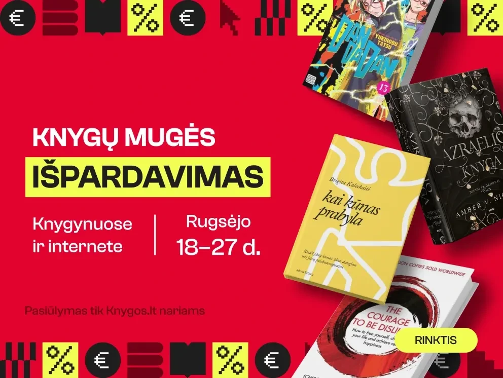KNYGŲ MUGĖ internetu ir knygynuose!