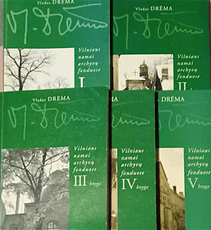 Vilniaus namai archyvų fonduose (I–V knygos)