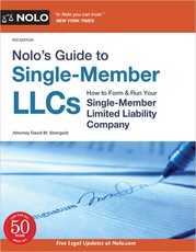 Nolo's Guide to Single-Member Llcs