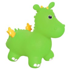 Šokliukas „Žalias drakoniukas“, 58 cm