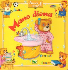 Mano diena. Knyga su atveriamais langeliais