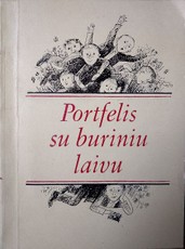 Portfelis su buriniu laivu