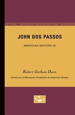 John DOS Passos - American Writers 20