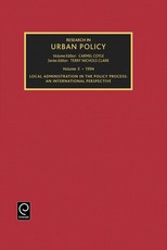Research in Urban Policy, Volume 5