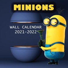 2021-2022 MINIONS Wall Calendar