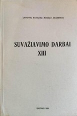 Suvažiavimo darbai XIII