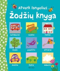 Atverk langelius. Žodžių knyga